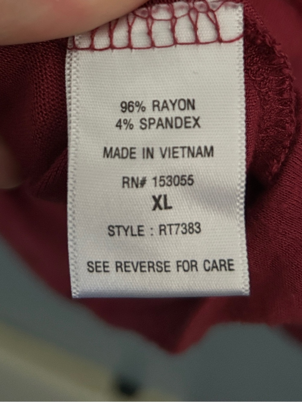 Maroon Pullover Hoodie with White Dreamcatcher Graphic - Picture 6 of 8